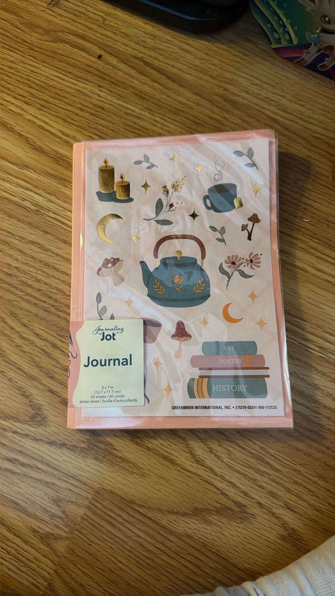 New Journal with stickers!
