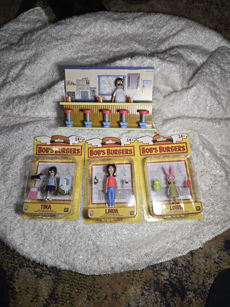 Bob's Burgers Phatmojo Figures 