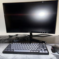 For Sale: Samsung 23.5″ CF396 Curved Computer Monitor – Used (Light Home Use)