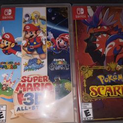 Super Mario 3d All Stars And Pokémon Scarlet Nintendo Switch 