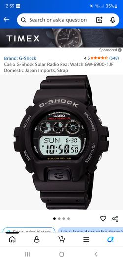 Casio G-shock solar radio real watch GW-6900 1jf domestic Japan imports
