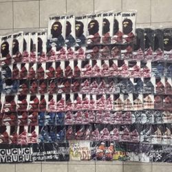 Bape & ALOCS Awful Lot Of Cough Syrup Shirt ! ALOCS Sale, Was $35 Now $25, Sale Ends On Wednesday !