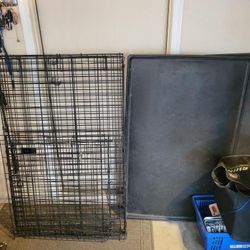 XL Metal Dog Crate 