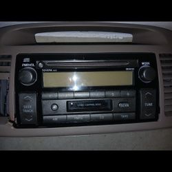 2002-2006 Oem Toyota Camry Radio Cassette/ Cd Player $75 Oem Radio 