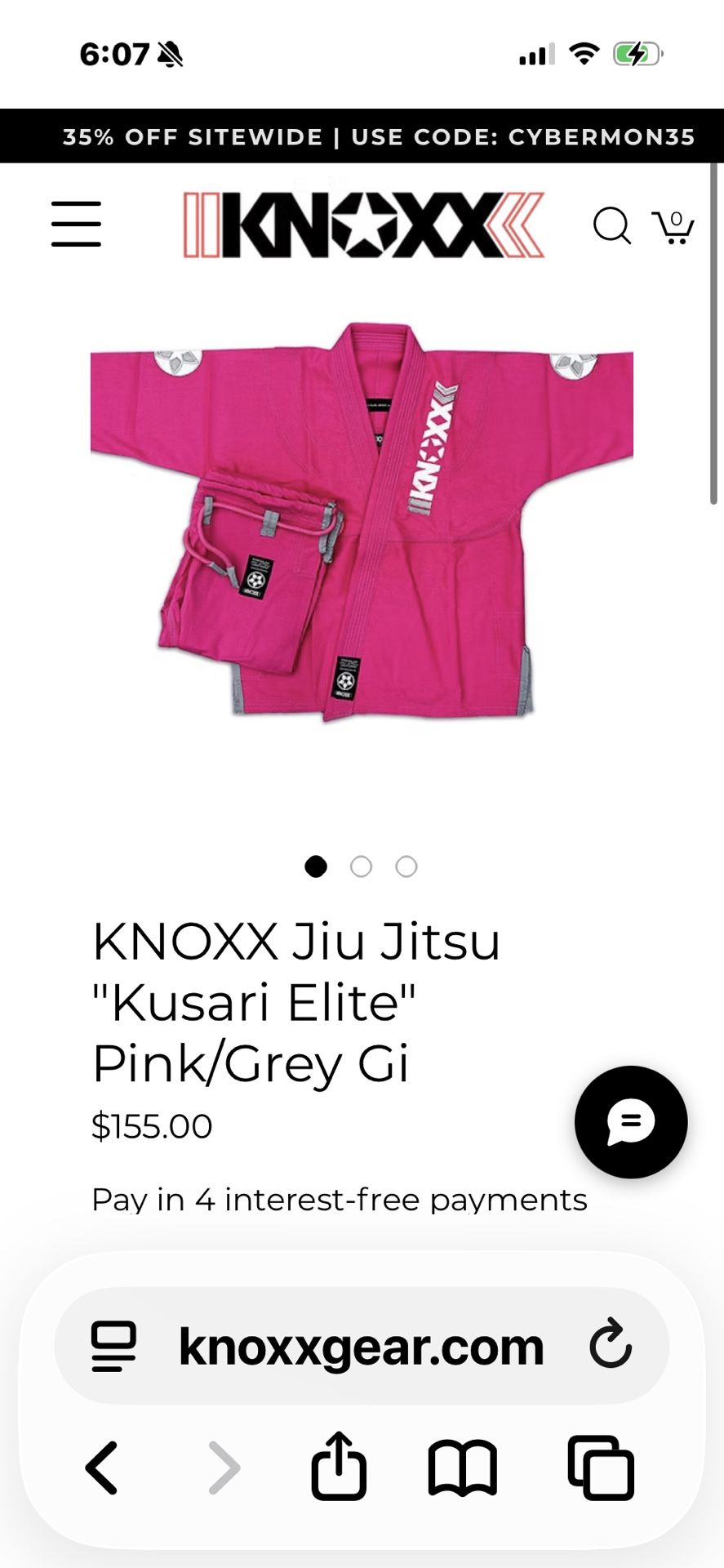 knoxx jiujitsu gi
