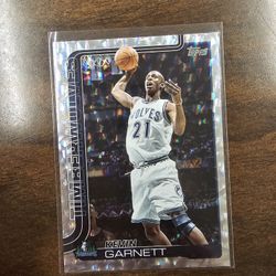 KEVIN GARNETT TIMBERWOLVES  TOPPS NBA SPORTS CARD!
