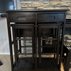 Winsome Suzanne 3-Pc Space Saver Dining Set – $80 OBO