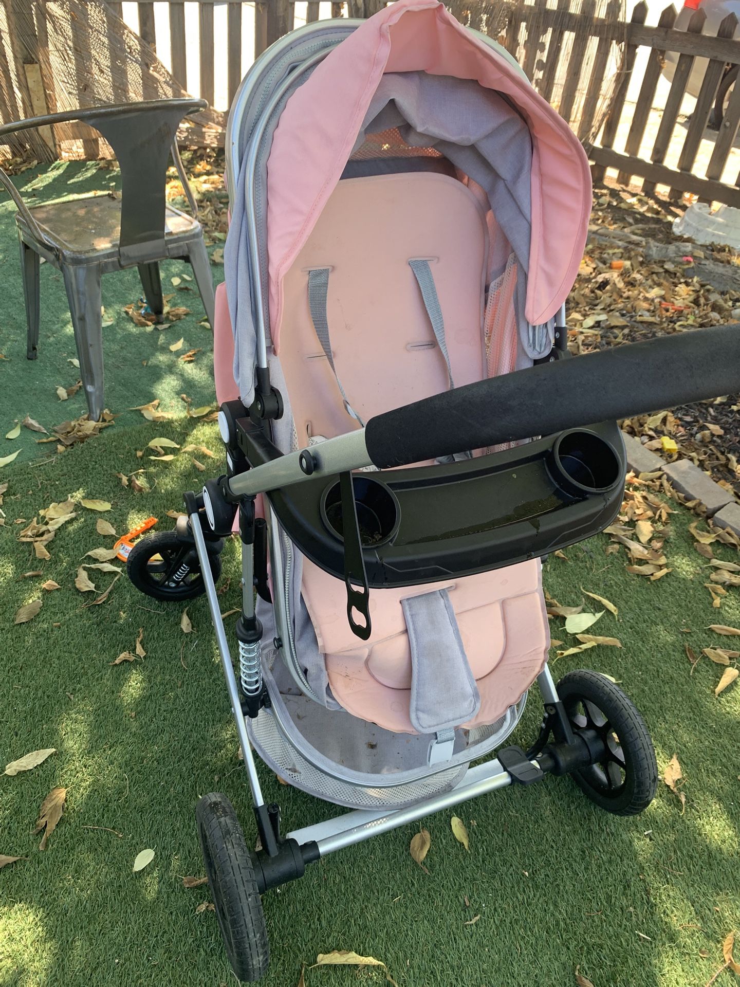 Girls Pink stroller