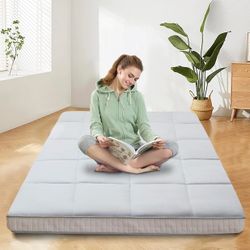 Extra Thick Japanese Floor Mattress, Twin /Full Futon Mattress