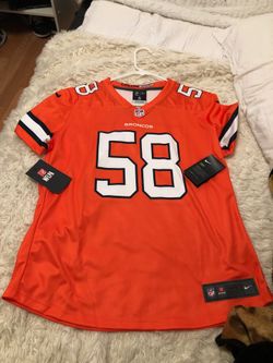 Women’s broncos jersey bra new never used with tag size large