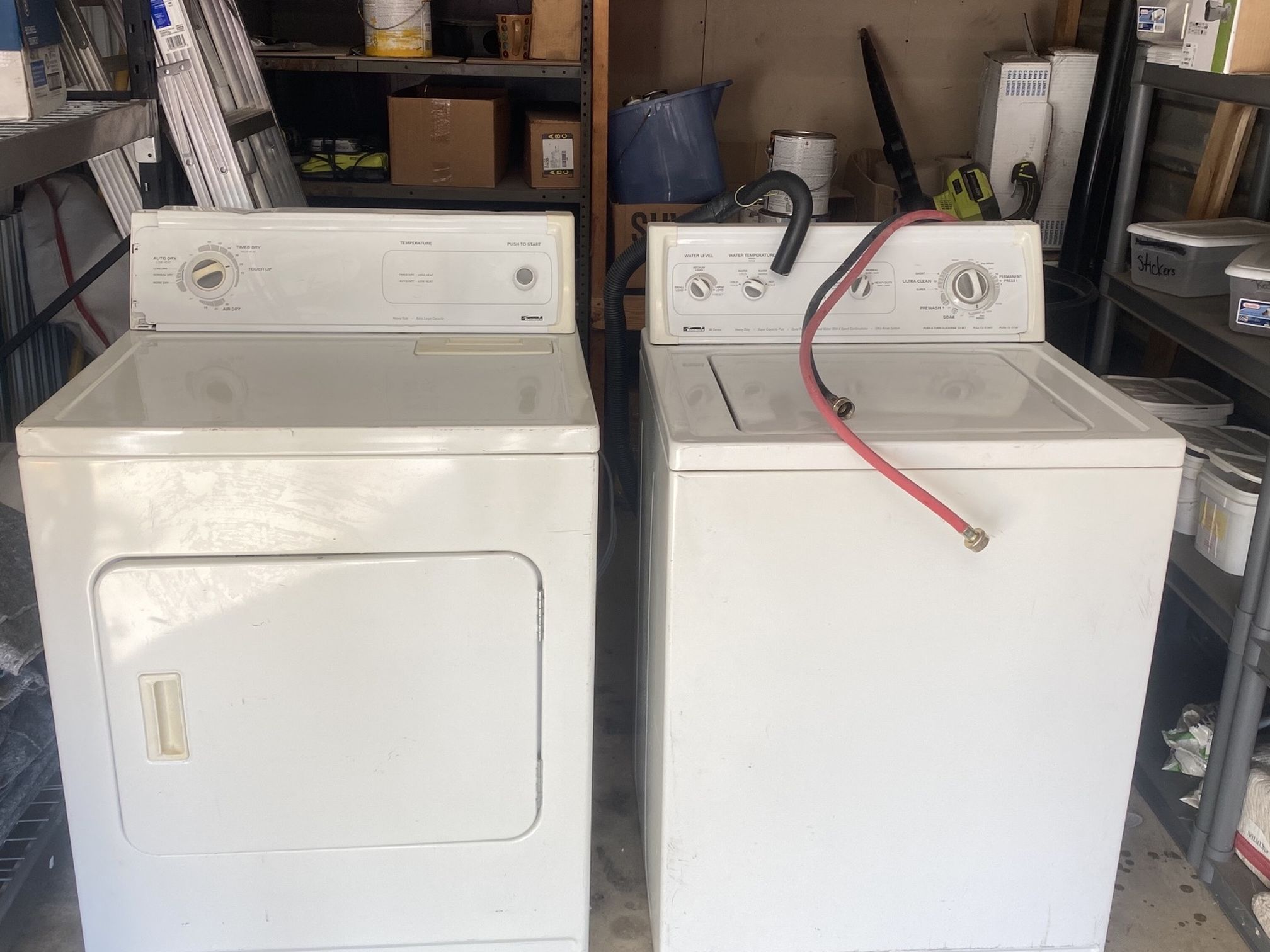 Kenmore Matching Washer And Dryer Set, Laundry, Household