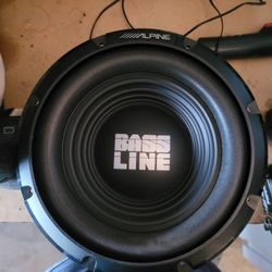 ALPINE BASS LINE 10" WOOFER
