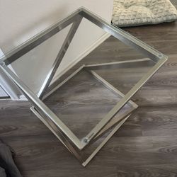 Side Glass Table