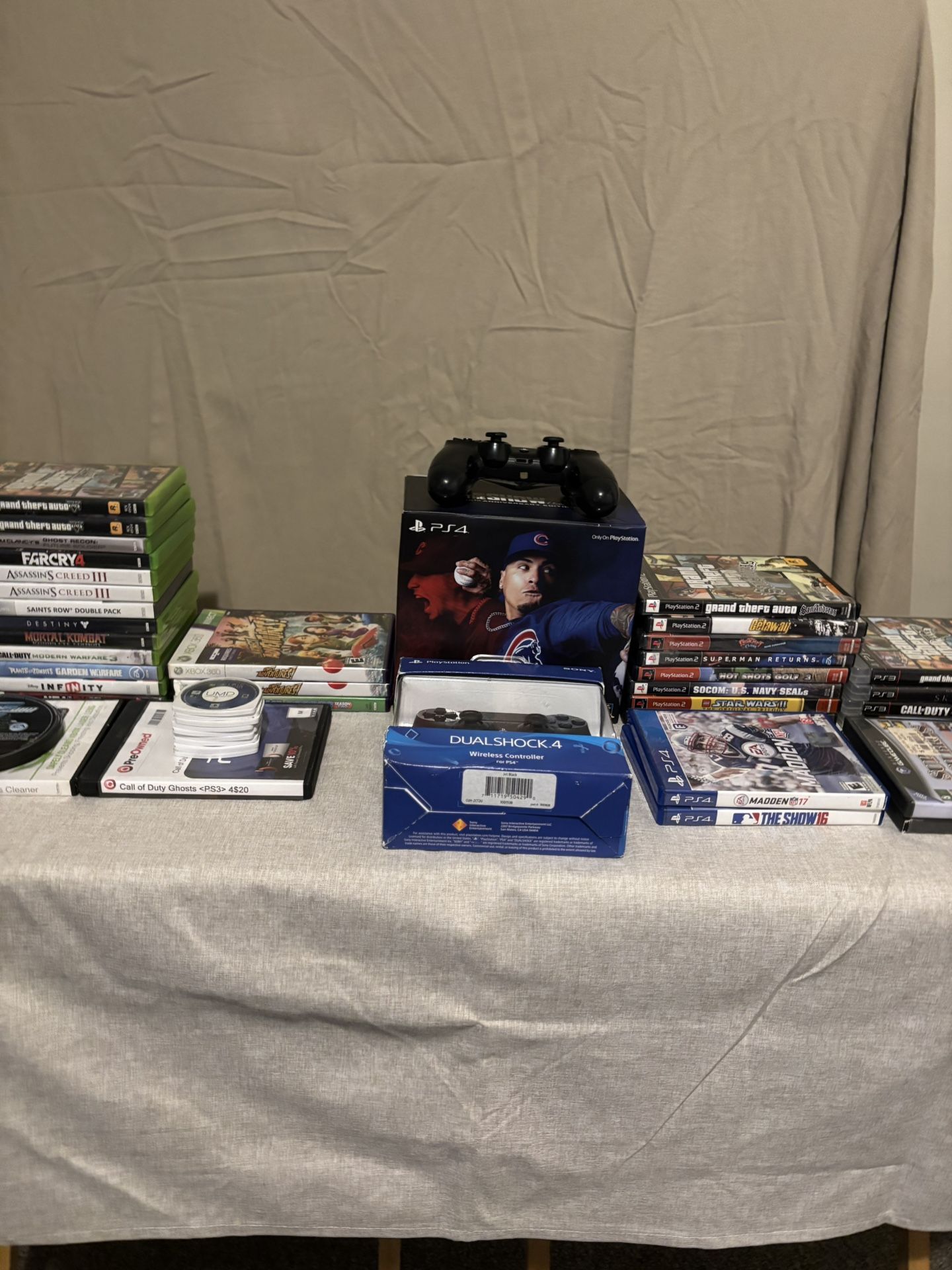 55 Video games and accessories