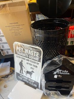 New Dog Waste Station