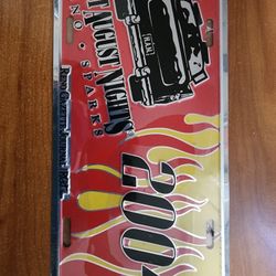 Hot August Reno Sparks 2004 License Plate New Wrap