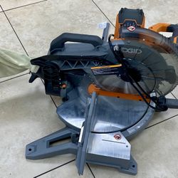 Ridgid  R4123 15 Amp Corded 12 in. Dual Bevel Miter Saw with LED Cutline Indicator