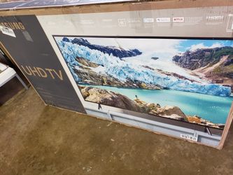 TV Samsung 55", 4k, RU7100, HDR, Bixby, Excellent