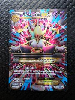 Mega Alakazam EX Pokémon Card 118/124