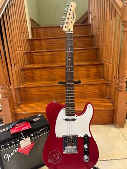 Squier Limited Edition Telecaster w/ Fender Champion 20 Amp