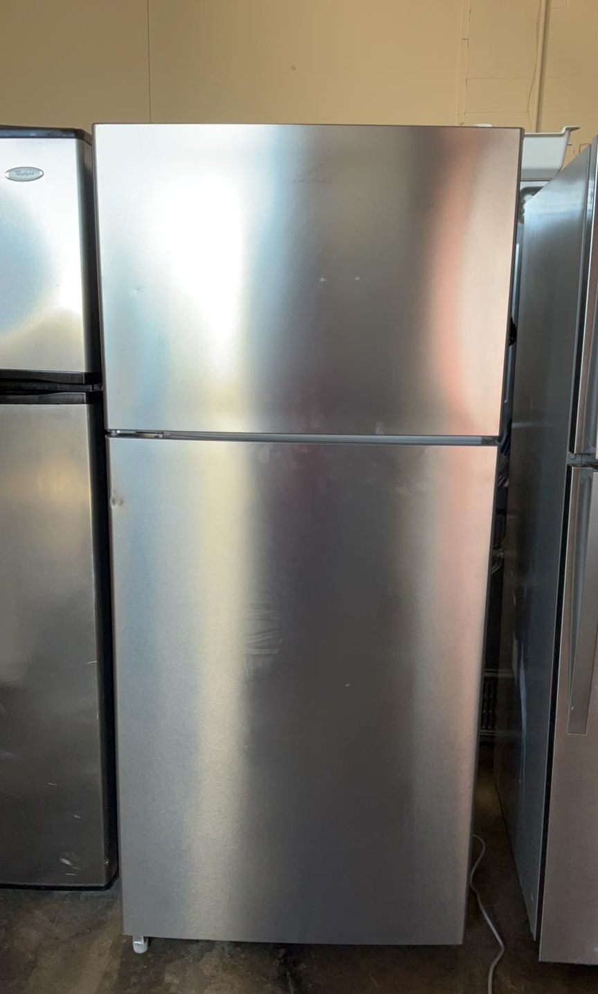 Frigidaire Top Mount Silver Refrigerator
