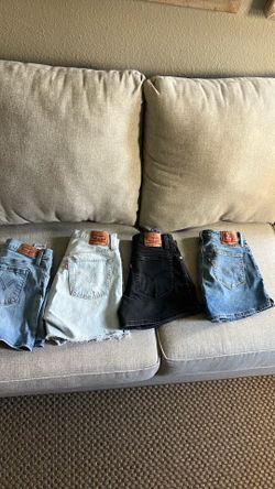 Women Levi shorts $20each