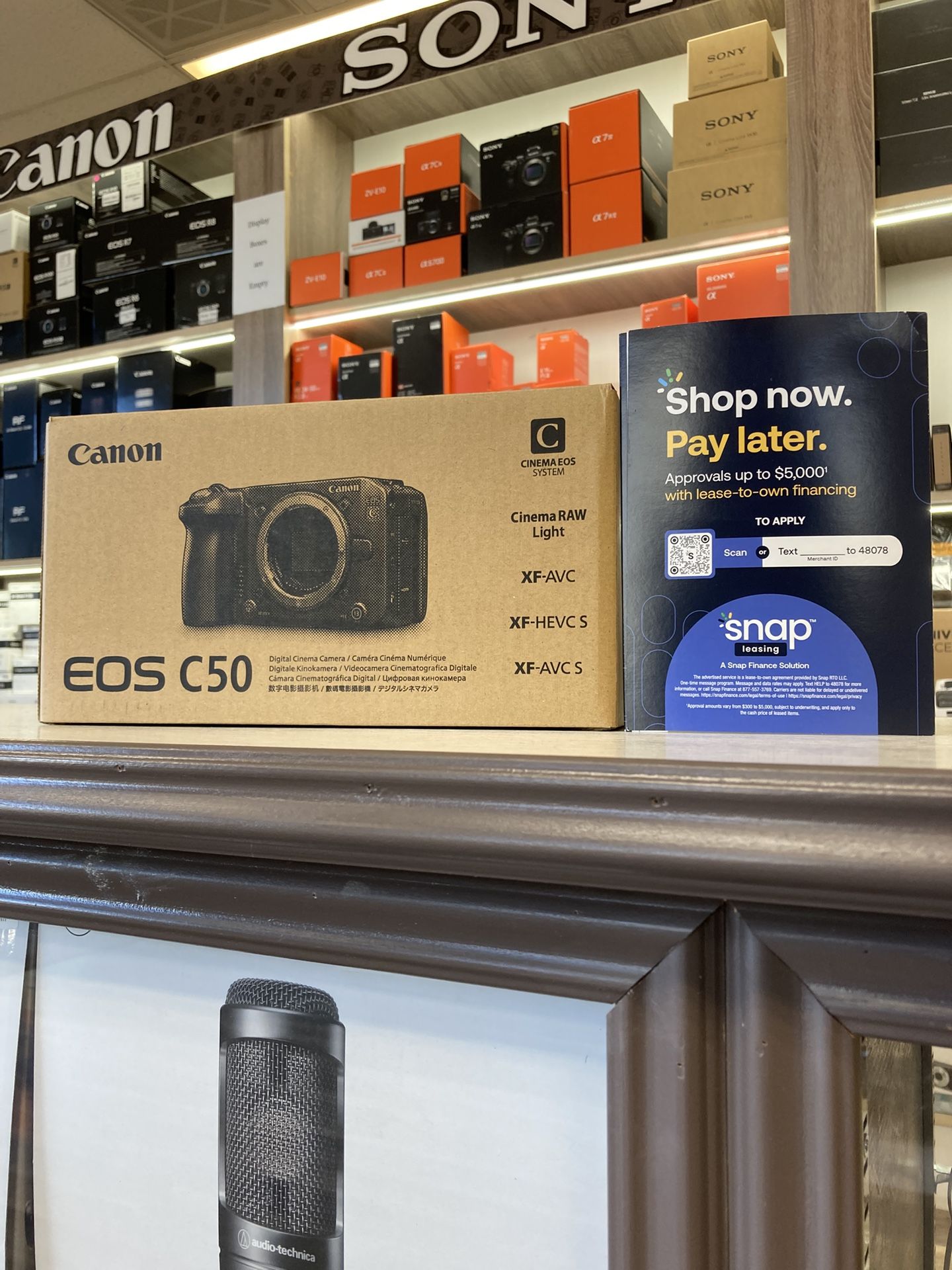 Canon EOS C50 7K Video Mirrorless Cinema Camera Body (Located In Downey, CA)