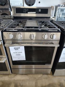 LG range stove