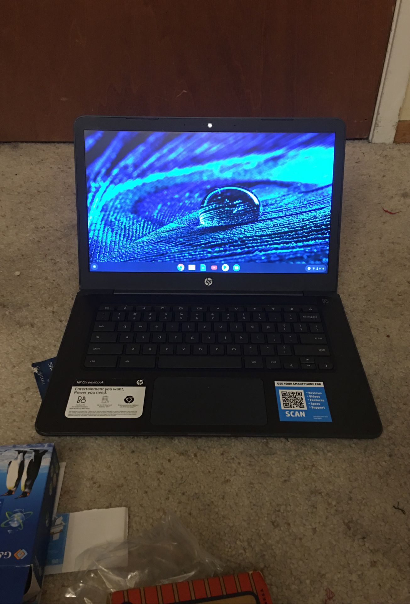 HP Chromebook 14 bought 3 weeks ago 110 or best offer