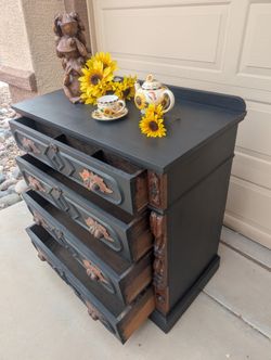 Gorgeous Large Black Dresser