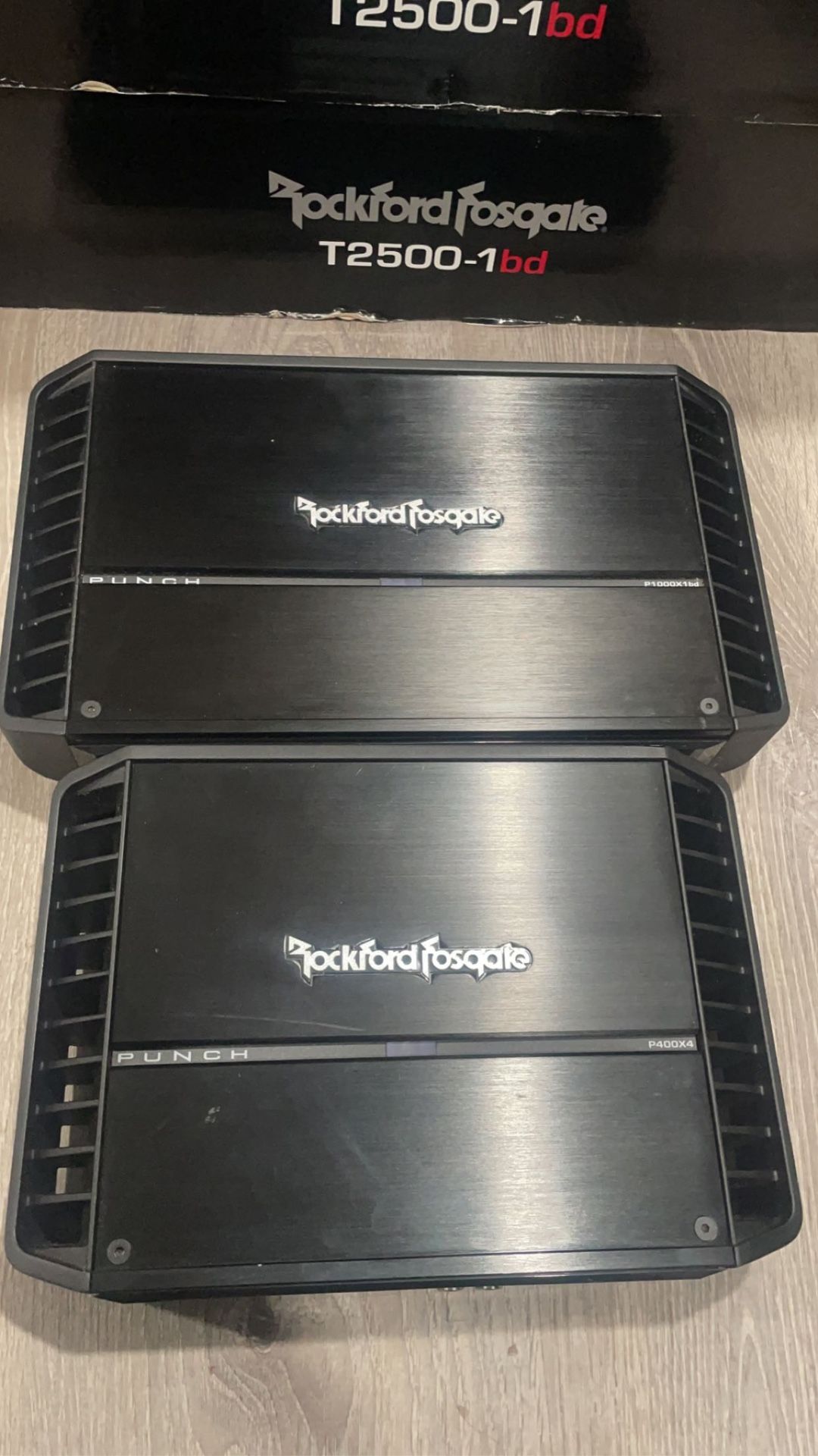 Rockford Fosgate Amps
