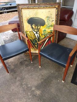 Antique Leather Chairs