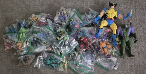 Vintage Action Figures Mostly Toys Biz From The 90s