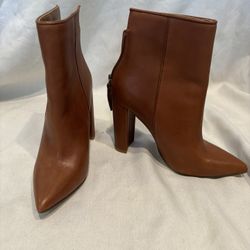 Steve Madden Trista Cognac Boots Size 6