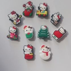 Hello Kitty Christmas Charms 