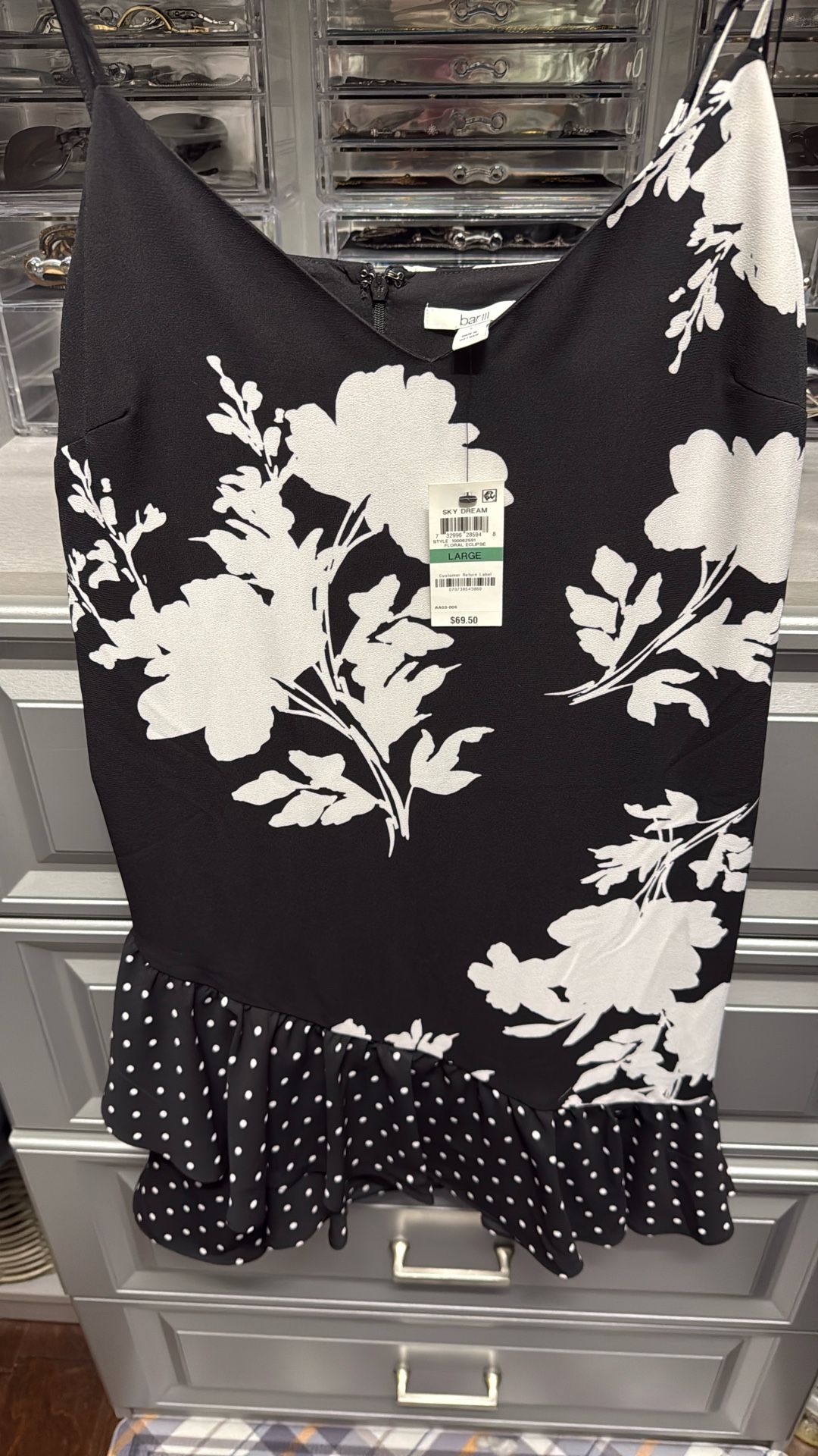 Bar 3 Macys Brand New Dress Mini Size Large