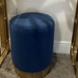 Blue Ottoman 