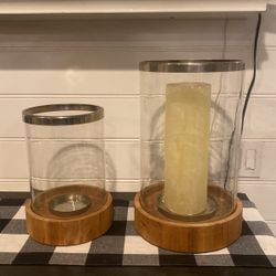 Pair Of Candle Holders 