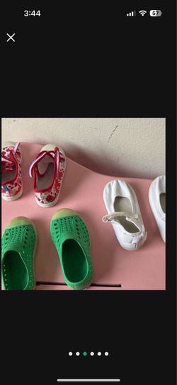 toddlers shoes only size 21 all are together only $5
