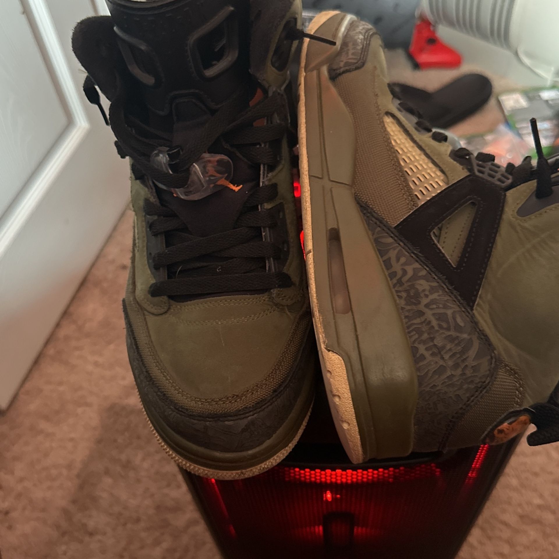 Jordan spizike Olive Green