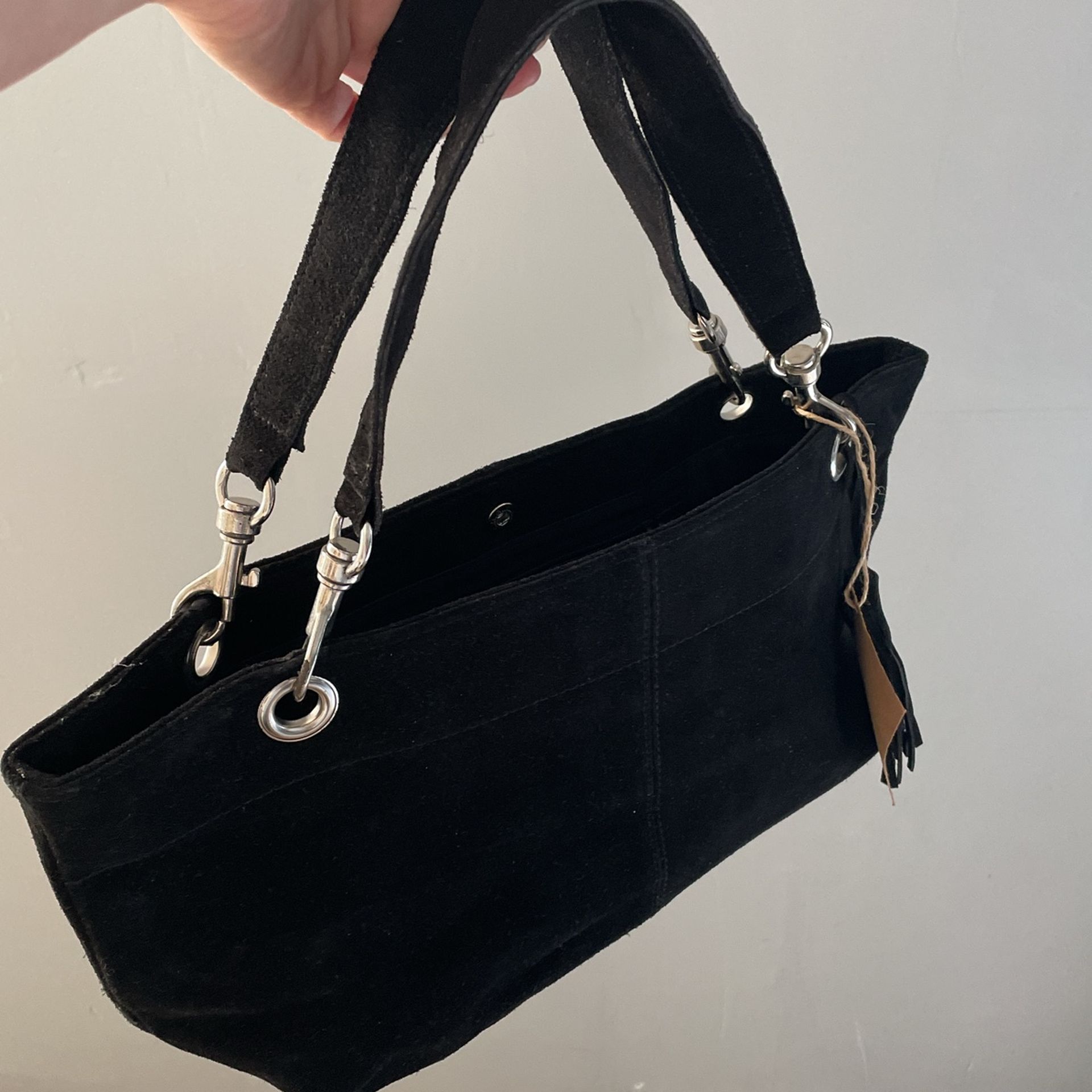 Lilian And Vernon Suede Leather Purse