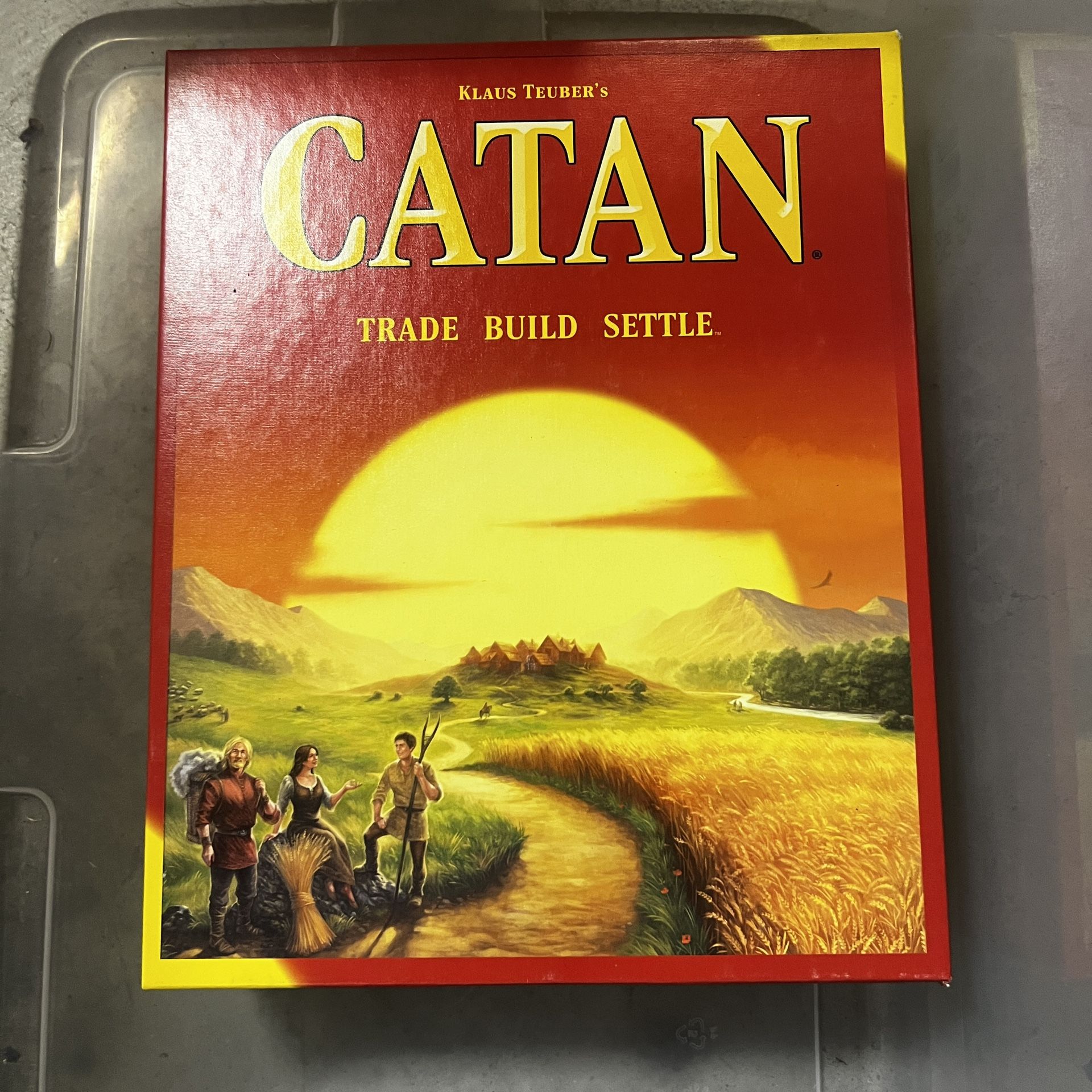 Settlers Of Catan Board Game