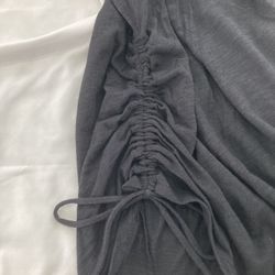 Express Scrunge Side String Shirt