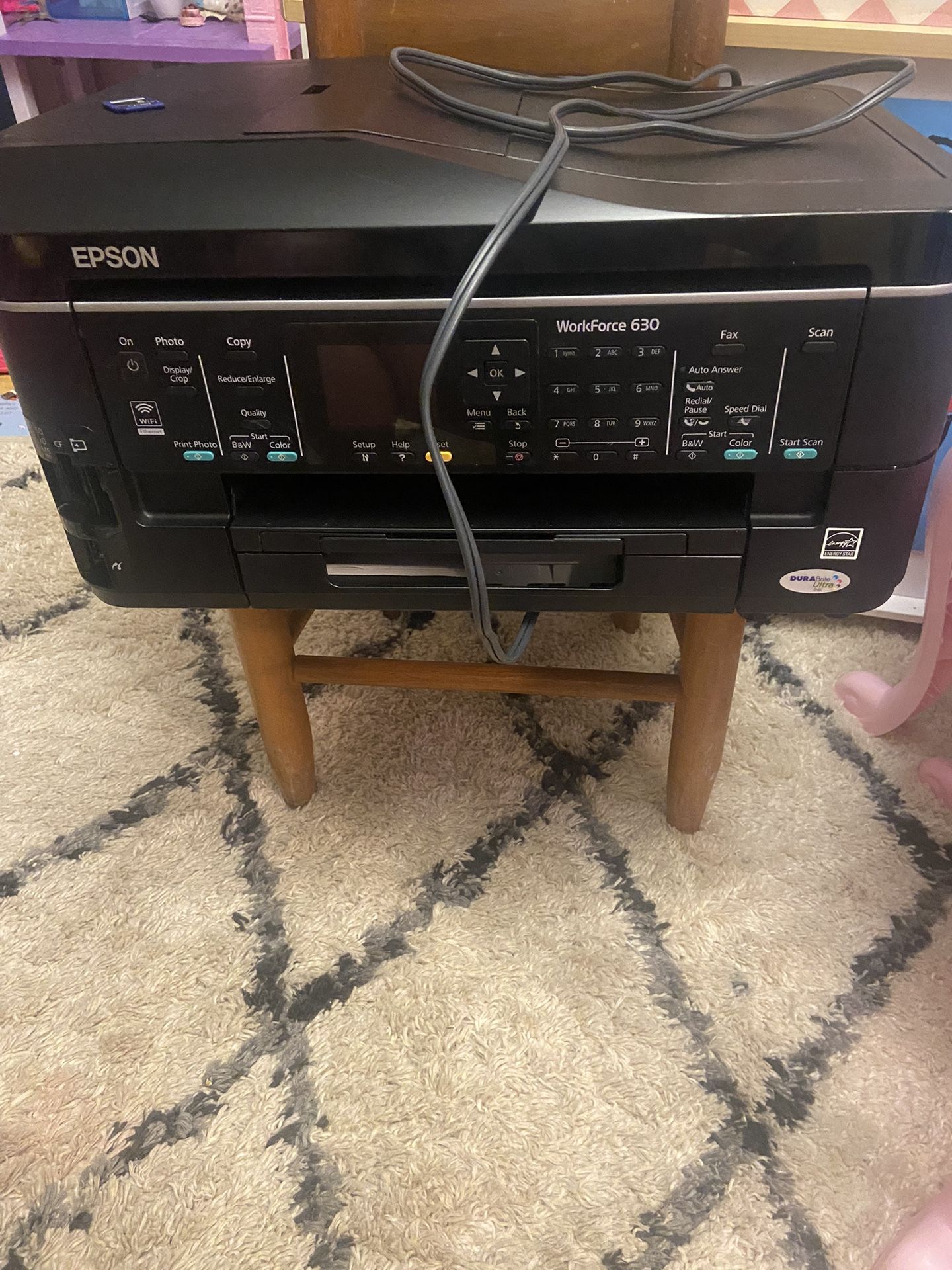 Epson Workforce 630 Wireless All-in-One Inkjet Printer