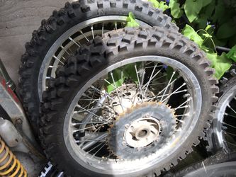 Suzuki RM250 RM125 wheels 96-00