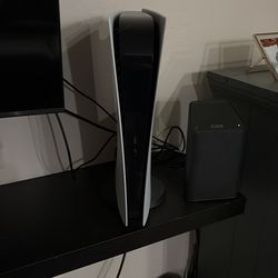 Play station 5 with two controller