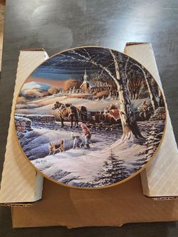 Collector Plate "Almost Home" by Terry Redlin