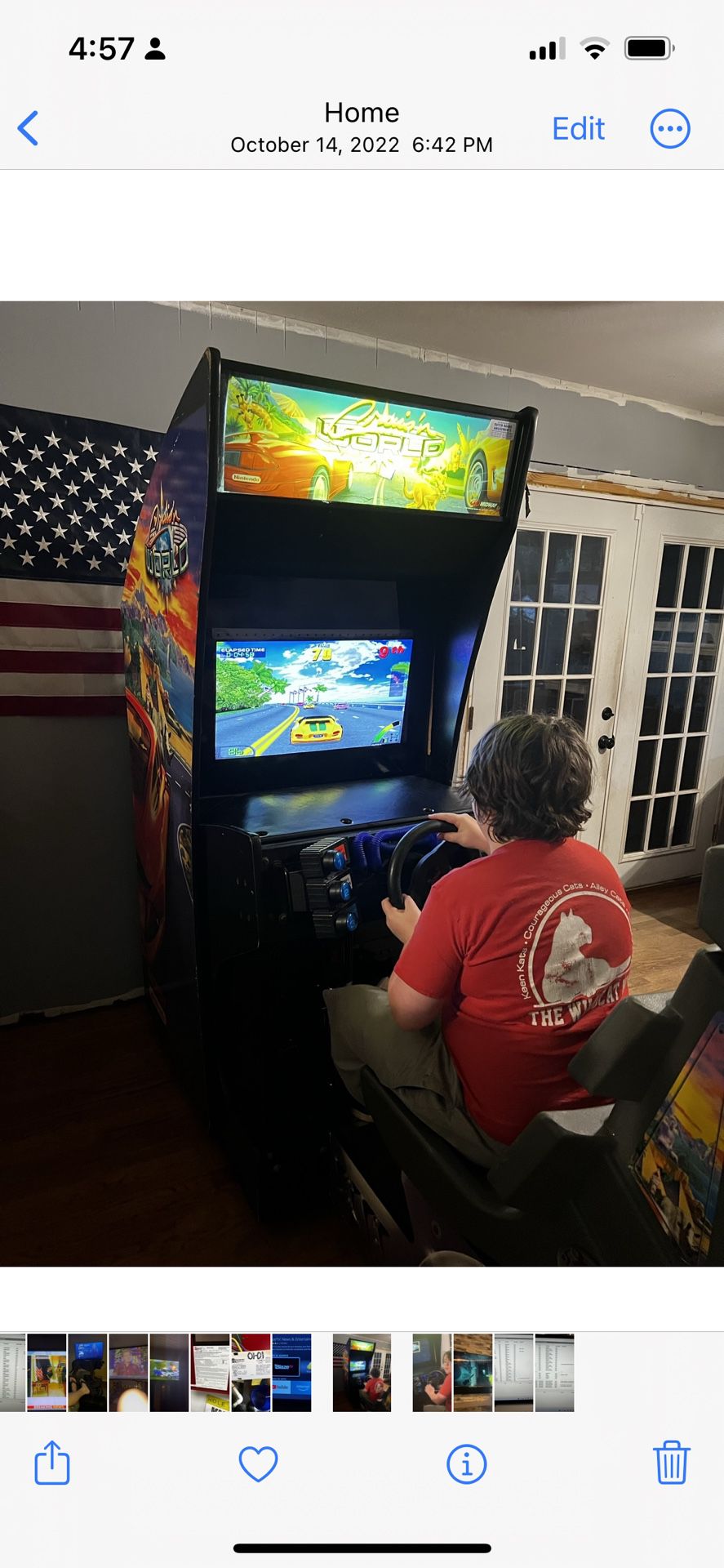 Dual Cruis'n World sit-down Arcade driving games for Sale in Dumfries, VA -  OfferUp