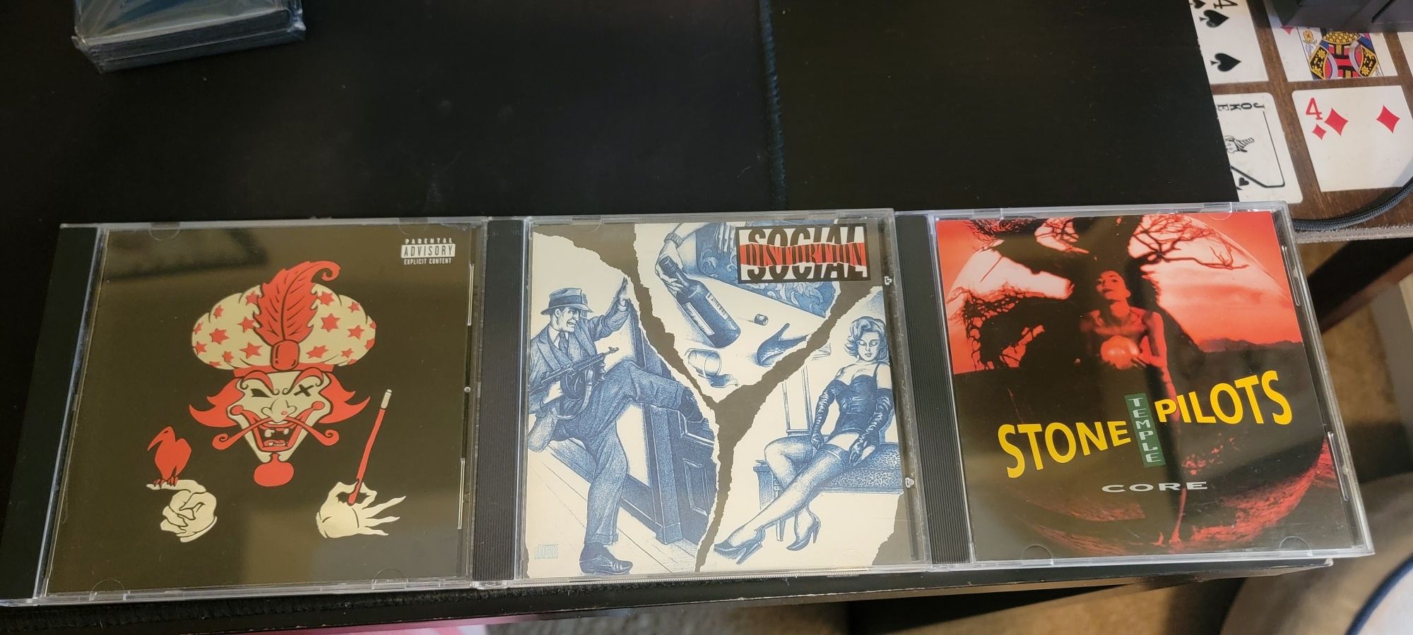 CD . ICP. Social Distortion And Stome Temple Pilots