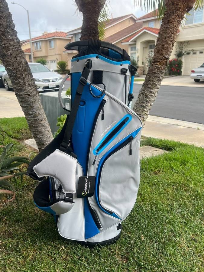 └➤➤➤ Brand New | Men's | “One with Golf” Golf Bag Stand w/ shoulder